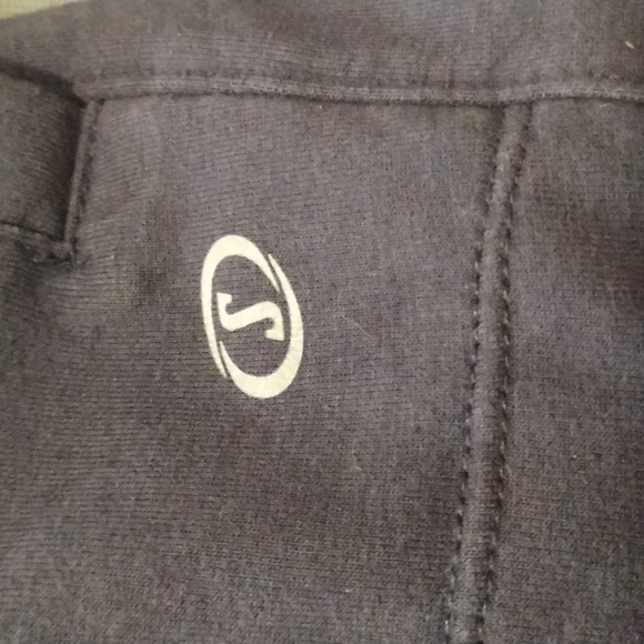 Spalding Navy Casual Drawstring Pockets Relax Fit Hipster sweatpants shorts S/P - Picture 9 of 12